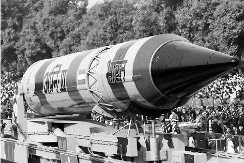 印度的烈火-3型导弹 印度的烈火-3型导弹