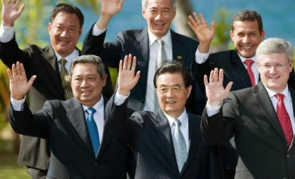 2011年11月13日，亚太经合组织第十九次领导人非正式会议在美国举行