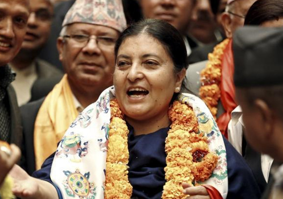 尼泊尔总统：推动“一带一路”发展