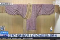西汉时期棉袍“复活”