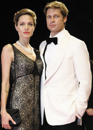 布拉德·皮特谈女友朱莉:能拥有她我真的很幸福